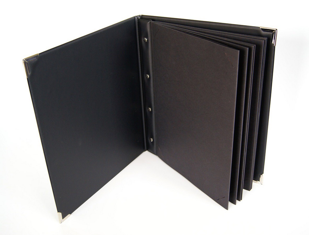 Intérieur porte-menu PVC