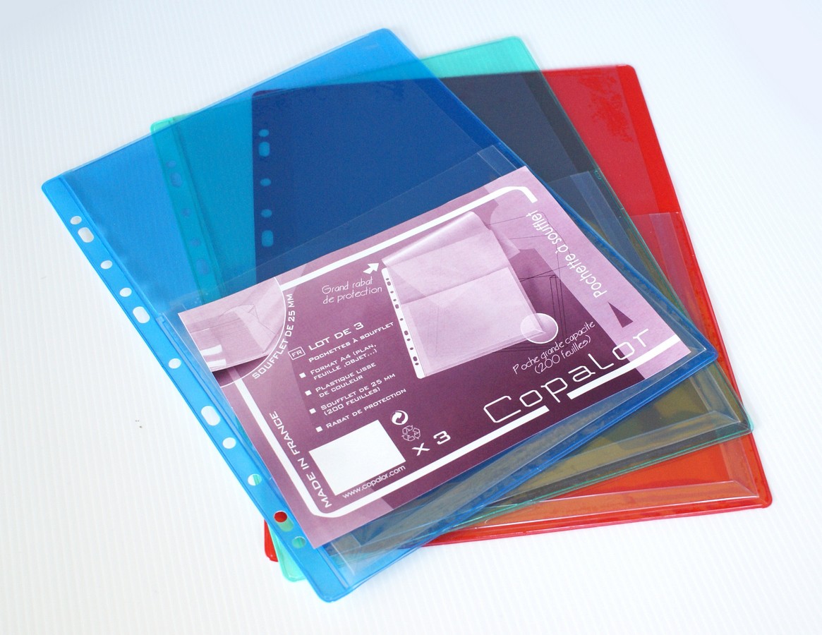 Pochettes à soufflet